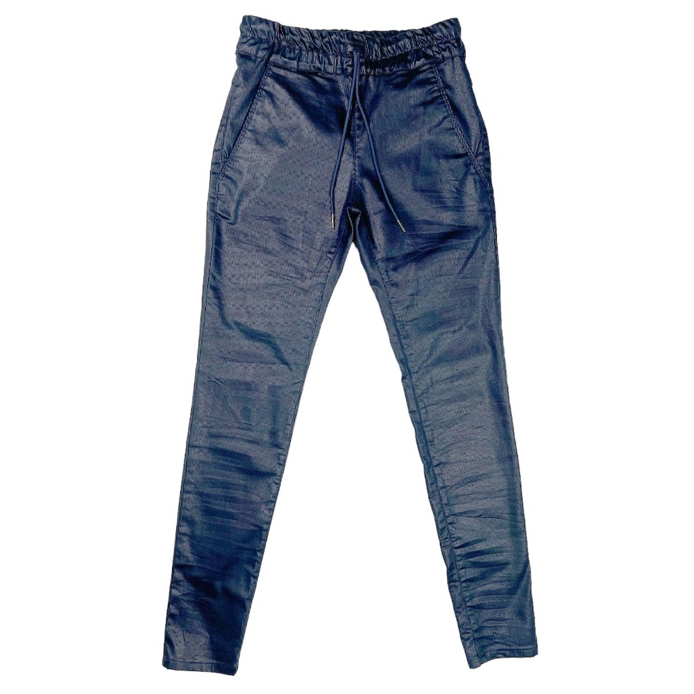 Bevy Flog Shely Drawstring Pants In Blue Stripe S… - image 2